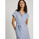 VESTIDO MIDI DE RAYAS MUJER PEPE JEANS MAYA