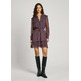 VESTIDO CORTO MUJER PEPE JEANS DE FLORES