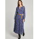VESTIDO LARGO MUJER PEPE JEANS ESTAMPADO FLORAL
