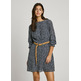VESTIDO CORTO MUJER PEPE JEANS ESTAMPADO FLORAL