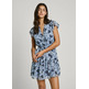 VESTIDO CORTO MUJER PEPE JEANS ESTAMPADO FLORAL