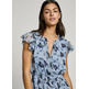 VESTIDO CORTO MUJER PEPE JEANS ESTAMPADO FLORAL