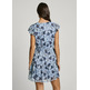 VESTIDO CORTO MUJER PEPE JEANS ESTAMPADO FLORAL