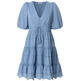 VESTIDO CORTO MUJER PEPE JEANS MANGAS ABULLONADAS