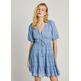 VESTIDO CORTO MUJER PEPE JEANS MANGAS ABULLONADAS
