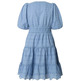 VESTIDO CORTO MUJER PEPE JEANS MANGAS ABULLONADAS