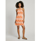 VESTIDO CORTO MUJER PEPE JEANS RAYAS ZIGZAG
