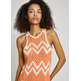 VESTIDO CORTO MUJER PEPE JEANS RAYAS ZIGZAG