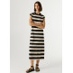 VESTIDO MIDI MUJER PEPE JEANS DE RAYAS