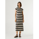 VESTIDO MIDI MUJER PEPE JEANS DE RAYAS