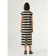 VESTIDO MIDI MUJER PEPE JEANS DE RAYAS