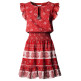 VESTIDO CORTO MUJER PEPE JEANS ESTAMPADO FLORAL