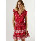 VESTIDO CORTO MUJER PEPE JEANS ESTAMPADO FLORAL