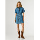 VESTIDO MUJER  PEPE JEANS DENIM DRESS VICTORIA SS