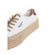 ZAPATILLA DE PLATAFORMA EN ALGODÓN MUJER PEPE JEANS
