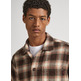 SOBRECAMISA FRANELA CUADROS HOMBRE PEPE JEANS CHAENDLER