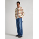 SOBRECAMISA FRANELA CUADROS HOMBRE PEPE JEANS ERNEST
