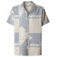 CAMISA PATCHWORK HOMBRE PEPE JEANS CON CUELLO CUBANO