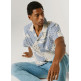 CAMISA PATCHWORK HOMBRE PEPE JEANS CON CUELLO CUBANO