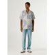 CAMISA PATCHWORK HOMBRE PEPE JEANS CON CUELLO CUBANO