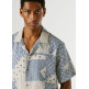CAMISA PATCHWORK HOMBRE PEPE JEANS CON CUELLO CUBANO
