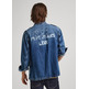 CAZADORA DENIM HOMBRE PEPE JEANS ESTAMPADO EN ESPALDA
