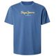 CAMISETA HOMBRE PEPE JEANS LOGO ESTAMPADO FIT REGULAR