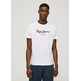 CAMISETA HOMBRE PEPE JEANS LOGO ESTAMPADO FIT REGULAR