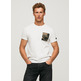 CAMISETA CON BOLSILLO ESTAMPADO HOMBRE PEPE JEANS SAGAN