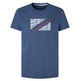 CAMISETA JASPEADA LOGO ESTAMPADO HOMBRE PEPE JEANS RAIZO