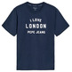 CAMISETA UNISEX ESTAMPADO I LOVE LONDON PEPE JEANS