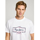 CAMISETA HOMBRE PEPE JEANS LOGO ESTAMPADO FIT REGULAR