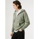 SUDADERA HOMBRE  PEPE JEANS MACBETH MELANGE ZIP