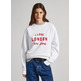 SUDADERA UNISEX ESTAMPADO I LOVE LONDON PEPE JEANS
