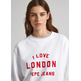 SUDADERA UNISEX ESTAMPADO I LOVE LONDON PEPE JEANS