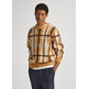 JERSEY ALGODÓN CUADROS TARTÁN HOMBRE PEPE JEANS STOCKWELL