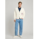 CARDIGAN HOMBRE PEPE JEANS LOGO BORDADO FIT HOLGADO