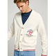 CARDIGAN HOMBRE PEPE JEANS LOGO BORDADO FIT HOLGADO