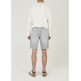 PANTALÓN CORTO HOMBRE  PEPE JEANS LOOSE SHORT TOM WORN STONE GRE