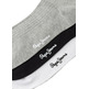 PACK DE 3 CALCETINES CON RIBETES HOMBRE PEPE JEANS