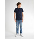 POLO NIÑO PETROL INDUSTRIES ESTAMPADO INTEGRAL FIT REGULAR