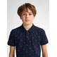 POLO NIÑO PETROL INDUSTRIES ESTAMPADO INTEGRAL FIT REGULAR