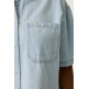 CAMISA DENIM MANGA MUJER MUJER GARCIA JEANS CON BOLSILLO