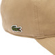 GORRA UNISEX LACOSTE DE SARGA DE ALGODÓN