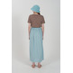 VESTIDO MUJER  YES ZEE GONNELLONE IN MISTO LINO, BOTT