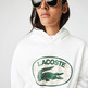 SUDADERA CON CAPUCHA Y MONOGRAMA HOMBRE LACOSTE