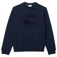 SUDADERA DE CUELLO REDONDO EN ALGODÓN ECOLÓGICO HOMBRE LACOSTE