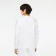 SUDADERA EN FRANELA CON RAYA Y LOGO HOMBRE LACOSTE