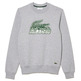 SUDADERA EN FELPA SIN CEPILLAR CON CUELLO REDONDO HOMBRE LACOSTE
