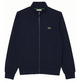 SUDADERA CON CREMALLERA EN FELPA CEPILLADA HOMBRE LACOSTE